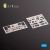 KELIK K72195 F-16I - interior 3D decals for Hasegawa kit 1/72